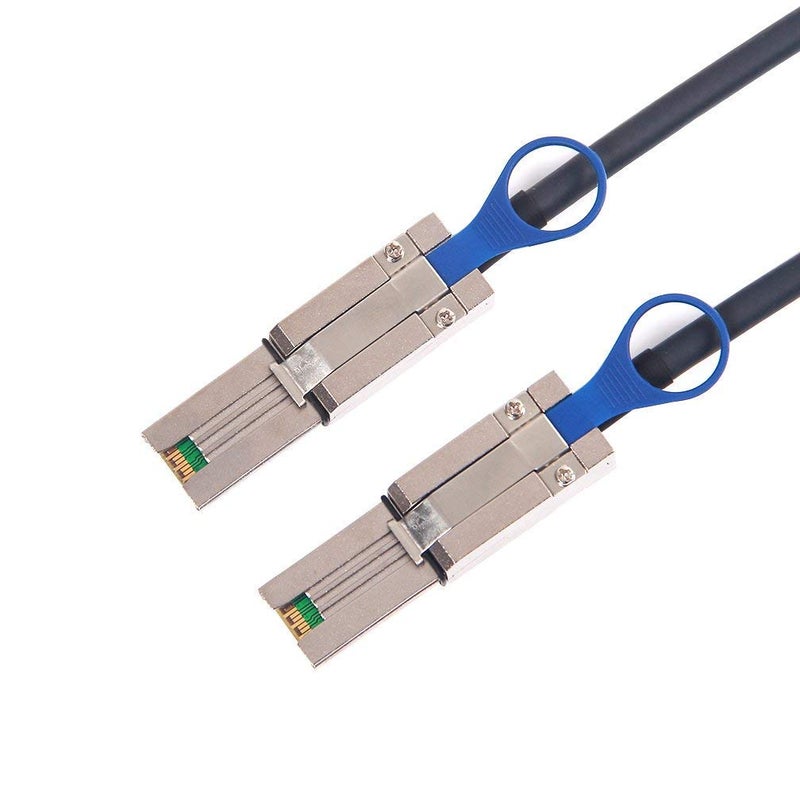 10Gtek SFF-8088 to SFF-8088 External Mini SAS HD Cable, 3G/6Gbps SAS2.0 26Pin Hybrid Cable Attached SCSI for Raid, DAS, and Servers, 100-Ohm, 2-m(6.6ft) - Image 2